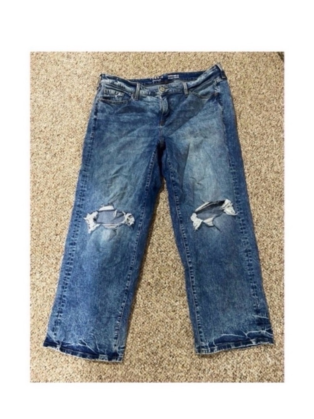TORRID Ripped Wide Leg Jeans - Picture 8 of 10